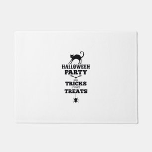 Paillasson vêtement drôle fête Halloween pas de friandises ju