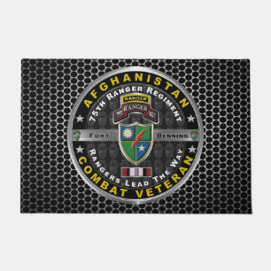 Paillasson Vétéran du 75e régiment de rangers en Afghanistan