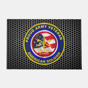 Paillasson Vétérinaire du Cyber Corps de l'Armée