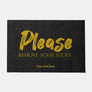Paillasson Veuillez retirer votre panier de chaussures