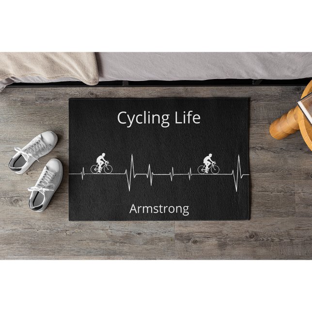 Paillasson Vie cyclable, Heartbeat personnalisable (Créateur téléchargé)