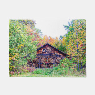 Paillasson Vieille grange à l'automne
