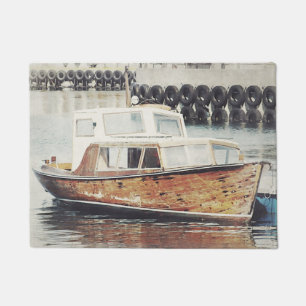 Paillasson Vieux bateau de pêche Nautique