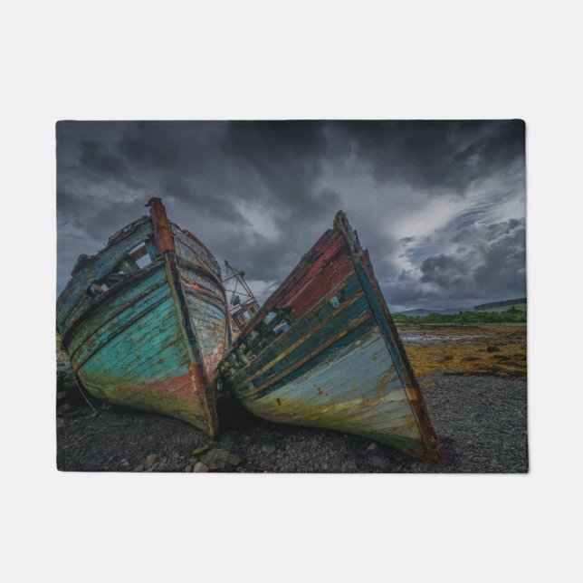 Paillasson Vieux bateaux de pêche (Devant)