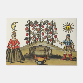 Paillasson Vieux vignoble, ajouter le texte Matelas