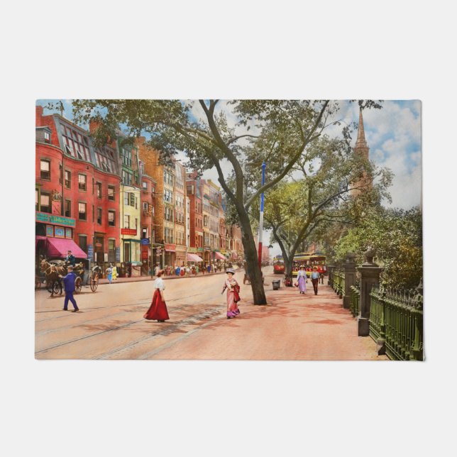 Paillasson Ville - Boston, MA - Boylston St 1915 (Devant)