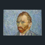 Paillasson Vincent Van Gogh - Autoportrait<br><div class="desc">Autoportrait / Portrait de l'artiste / Portrait de l'artiste par Vincent Van Gogh en 1889</div>