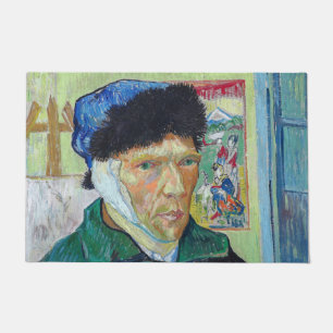 Paillasson Vincent van Gogh - Autoportrait avec oreille bandé