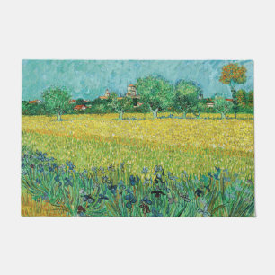 Paillasson Vincent van Gogh - Champ avec Iris près d'Arles