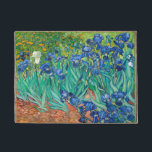 Paillasson VINCENT VAN GOGH - Irises 1889<br><div class="desc">VINCENT VAN GOGH - Irises 1889Huile sur toile; reproduction</div>