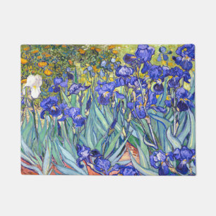 Paillasson Vincent Van Gogh Irises Floral Vintage Fine Art