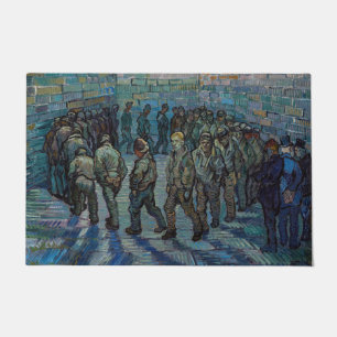 Paillasson Vincent van Gogh - La cour de la prison