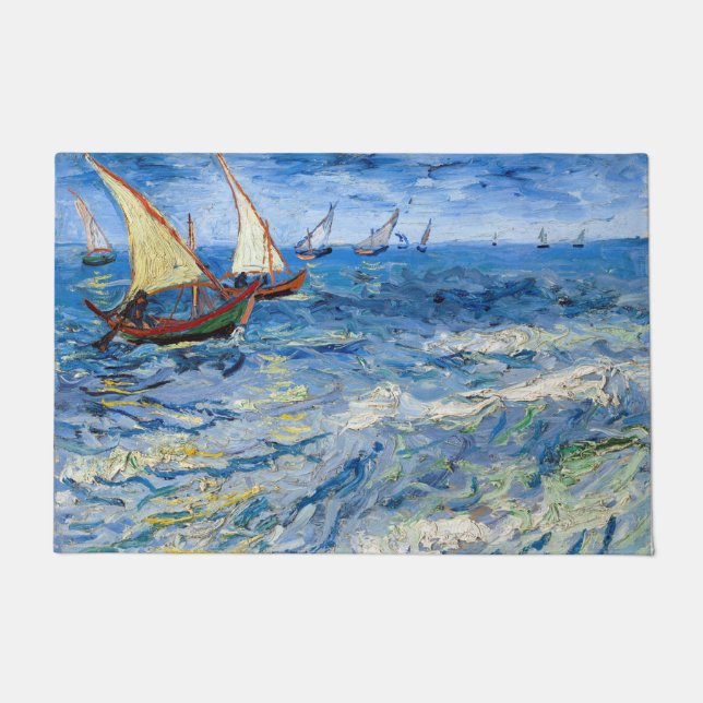Paillasson Vincent van Gogh - La mer aux Saintes-Maries (Devant)
