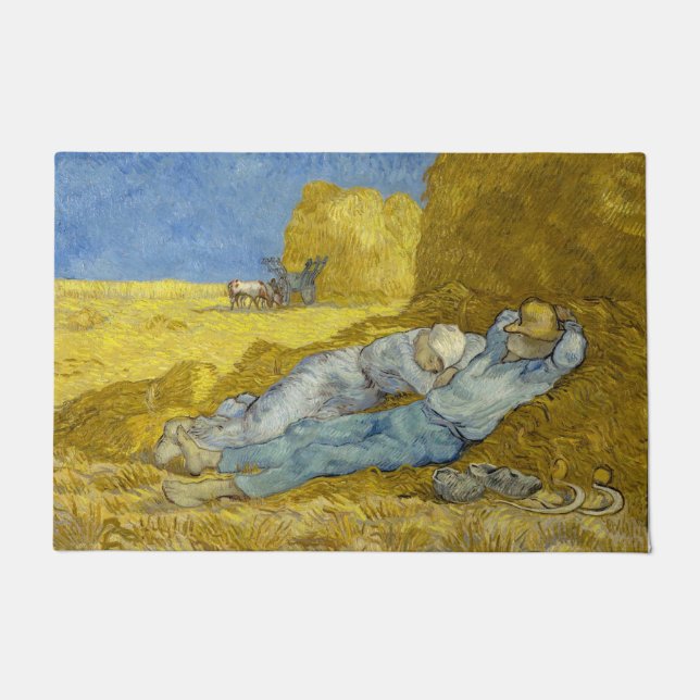 Paillasson Vincent Van Gogh - Mion, Repos / Travail / Siesta (Devant)