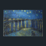 Paillasson Vincent van Gogh - Nuit étoilée sur le Rhône<br><div class="desc">Nuit étoilée sur le Rhône / Nuit étoilée sur le Rhône - Vincent van Gogh,  Huile sur toile,  1888,  Arles</div>