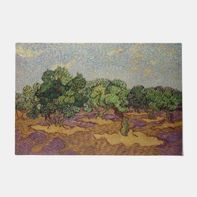 Paillasson Vincent van Gogh - Olive Trees (Devant)