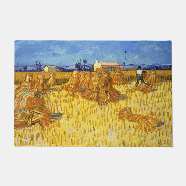 Paillasson Vincent van Gogh - Récolte en Provence (Devant)