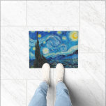 Paillasson Vincent van Gogh, Starry Night<br><div class="desc">Starry Night,  célèbre peinture de Vincent van Gogh</div>
