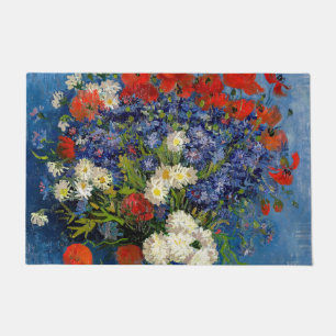 Paillasson Vincent van Gogh - Vase avec Cornflowers & Poppies