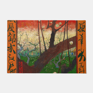 Paillasson Vincent van Gogh - Verger de pruniers en fleurs