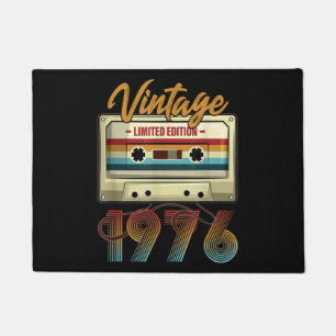 Paillasson Vintage 1976 cassette de 45e anniversaire Annivers