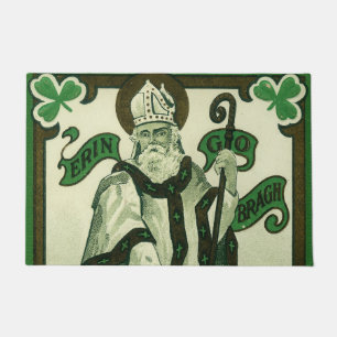 Paillasson Vintage - Erin Go Bragh - Vœux de la Saint-Patrick