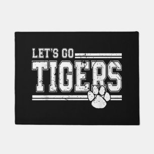 Paillasson Vintage Tigers School Sports Nom Retro