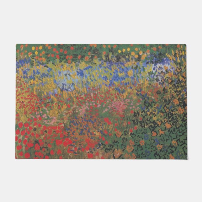 Paillasson Vintage Van Gogh Flower Garden (Devant)