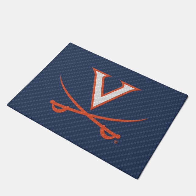 Paillasson Virginia Cavaliers fibre de carbone (Incliné)