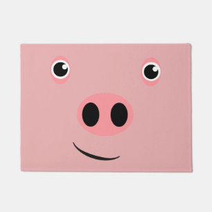 Paillasson Visage de porc