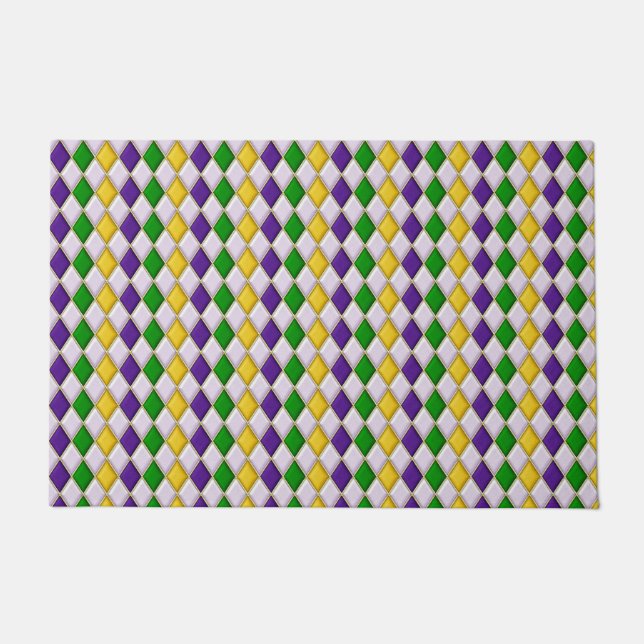 Paillasson Vitrail Harlequin (Devant)