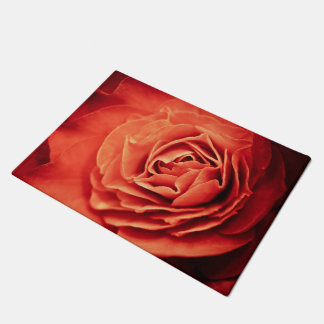 Paillasson vivant rose