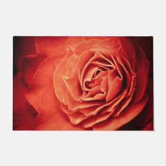 Paillasson vivant rose