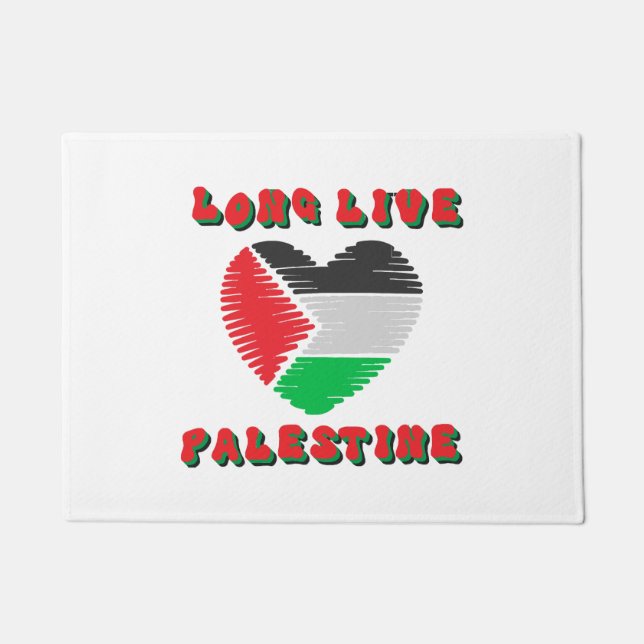 Paillasson Vive la Palestine (Devant)