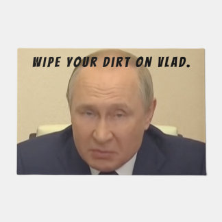 Paillasson Vladimir Poutine, le président russe