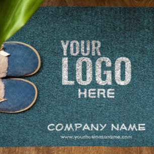 Paillasson Votre marque de logo   Porte de l'entreprise