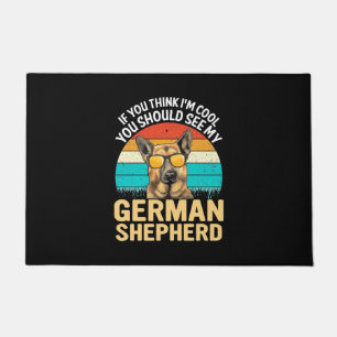 Paillasson Vous devriez voir mon berger allemand