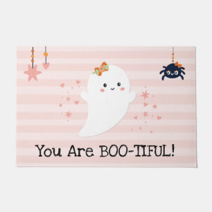 Paillasson Vous êtes Bootitii Ghost Pink Halloween Kawaii