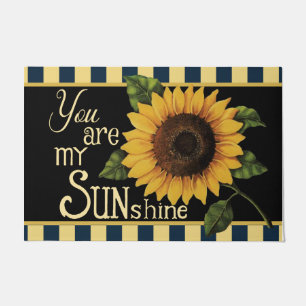 Paillasson Vous Êtes Mon Sunshine Sunflower Mat, Sunflower R