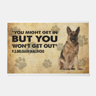 Paillasson Vous pouvez entrer mais vous ne sortirez pas de Be