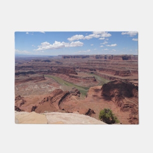 Paillasson Vue en hauteur sur le fleuve Colorado, Utah