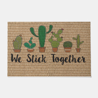 Paillasson We Stick Together Mat, Cactus Decor