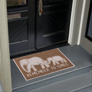 Paillasson Welcome Elephant Doormat, Joli Elephant Doormat
