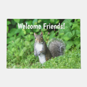 Paillasson Welcome Friends Squirrel