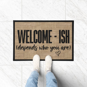 Paillasson Welcome Funny Sarcastic Doormat