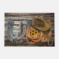 Western Horseshoe Cowboy Hat Lasso