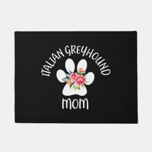 Paillasson Whippet Lover   Italien Greyhound Maman