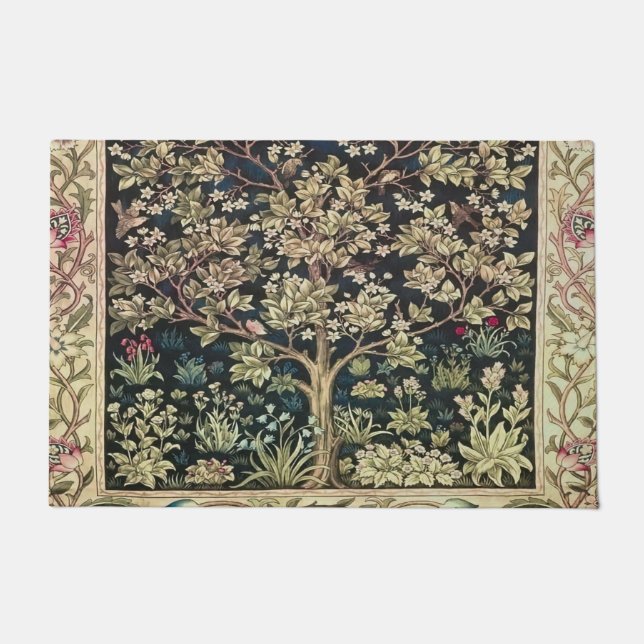 Paillasson Willam Morris de beaux designs et créations, Vint (Devant)