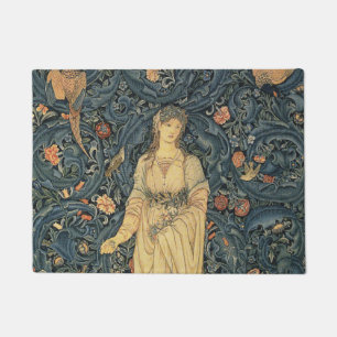 Paillasson William Morris antique Flora