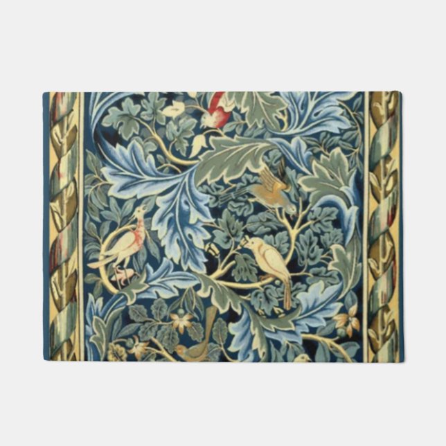 Paillasson William Morris Birds et Acanthus (Devant)